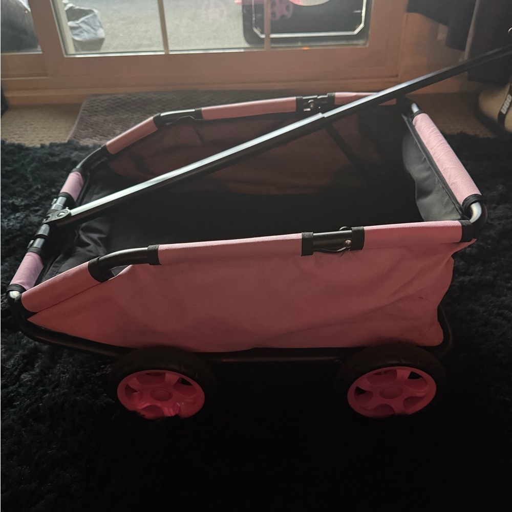 Pink dog Wagon